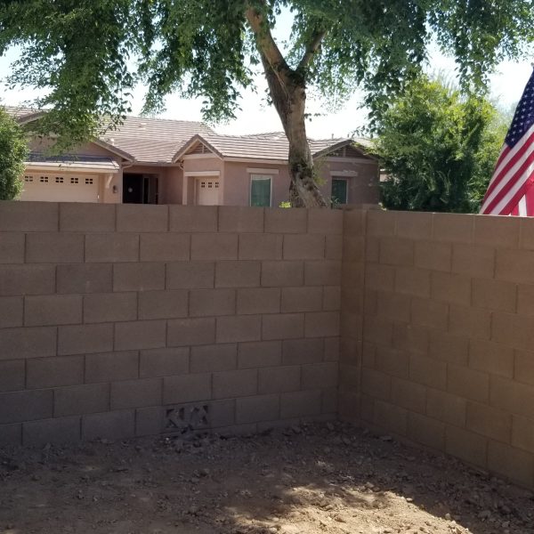 concrete block wall concrete block wall